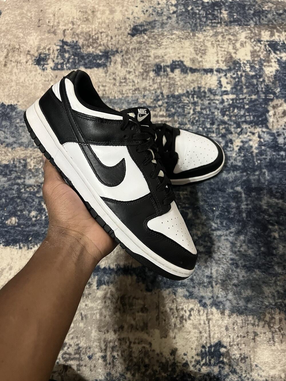 Size 11- Nike Dunk Low Retro Panda Black White DD1391-100 Men’s